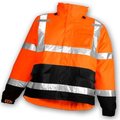 Tingley Rubber Tingley® J24129 Icon„¢ Jacket, Fluorescent Orange/Red/Black, 3XL J24129.3X